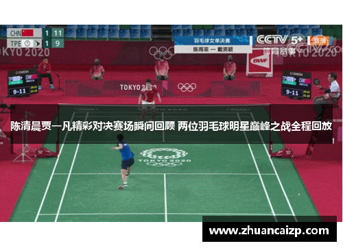 陈清晨贾一凡精彩对决赛场瞬间回顾 两位羽毛球明星巅峰之战全程回放
